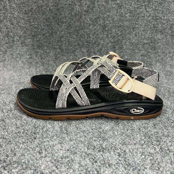 Chaco ZX/1 Classic Sandals Womens Size 9 Tan Black Athletic Outdoor Hiking Water - Picture 4 of 12